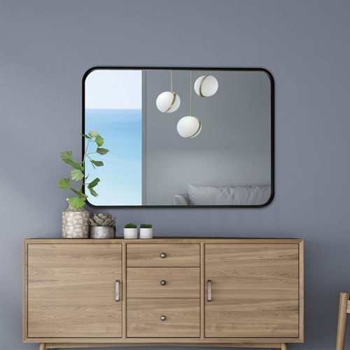 17 Stories Rectangle Wall Mirror - 20"X30" Large Rectangular Mirror
